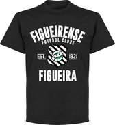 Figueirense Established T-Shirt - Zwart - 3XL