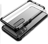 Hoesje Backcover Clear voor Huawei P20 Zwart