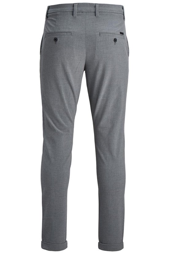 Bestseller A/S Jpstmarco Jjconnor AKM Noos Pantalon chino pour homme, Asphalte/détail : check, 34W / 34L