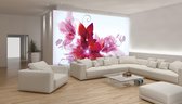 Flowers Abstract  Photo Wallcovering