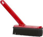 Brosse à vêtements / brosse intérieure avec brosse en caoutchouc et manche 29 cm - brosses de nettoyage / brosses à vêtements