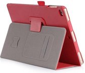 Tablet hoes geschikt voor Apple iPad 9.7 (2017/2018) - Hand Strap Book Case - Rood