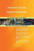 Information Security Program Management A Complete Guide - 2019 Edition