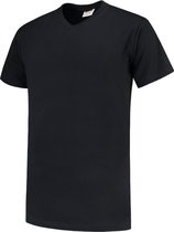 Tricorp T-shirt V-hals - Casual - 101007 - Navy - maat M