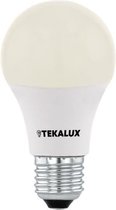 Tekalux Eymen Led-lamp - E27 - 4000K  - 8.5 Watt - Dimbaar