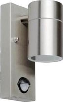 Acco - Moderne Buiten wandlamp - Metaal - Chroom