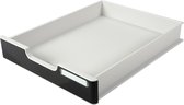 MODULODOC lade met zwarte voorzijde - Standaard box, Lichtgrijs/zwart