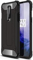Hoesje Geschikt voor OnePlus 8 | Shock Proof | Hybride Back Cover | Beschermhoes | Schokbestendig | Extra bescherming | Zwart
