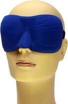 Slaapmasker Drukvrij / 3D | Blauw | Oogmasker slapen | Reismasker