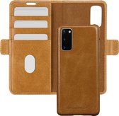 Samsung Galaxy S20 Bookcase hoesje - dbramante1928 - Effen Cognac - Leer