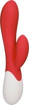 Heat - Passion - Rechargeable Heating G-Spot Rabbit Red