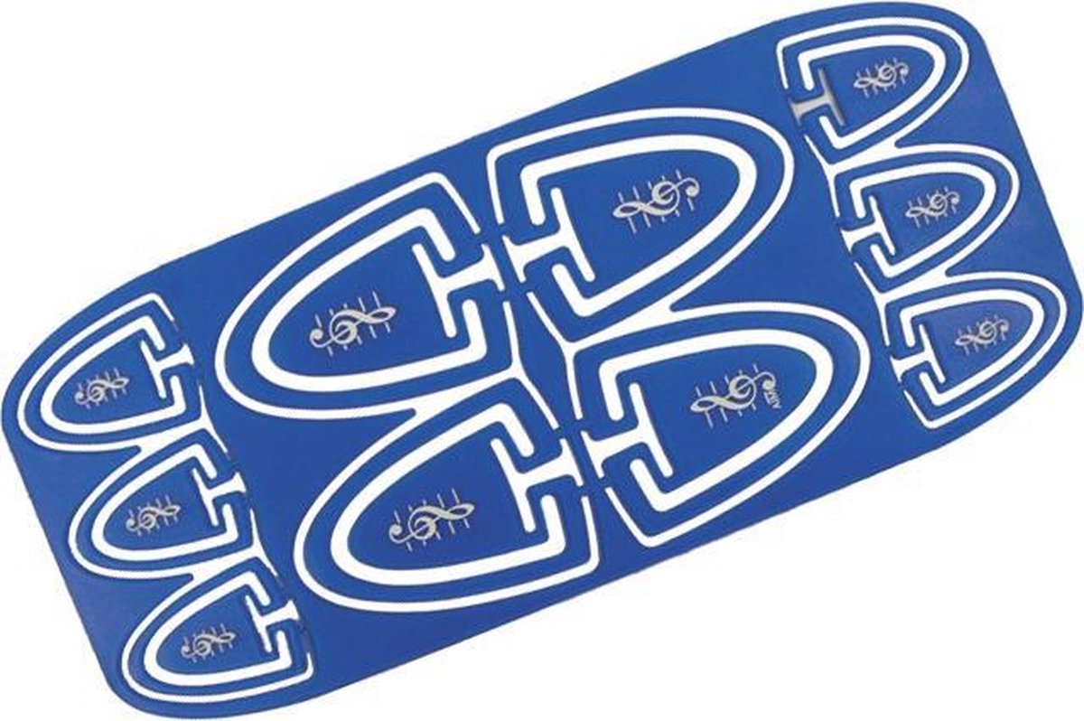 Break-Away-Clips Vioolsleutel Blauw