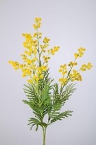 Viv! Home Luxuries Mimosa - kunstbloem - geel - topkwaliteit - 70cm
