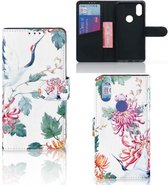 Xiaomi Mi Mix 2s Telefoonhoesje met Pasjes Ooievaars