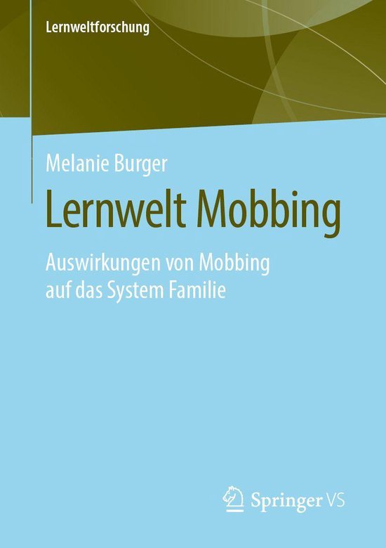 Lernweltforschung 35 - Lernwelt Mobbing - cover