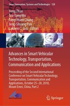 Smart Innovation, Systems and Technologies 128 - Advances in Smart Vehicular Technology, Transportation, Communication and Applications