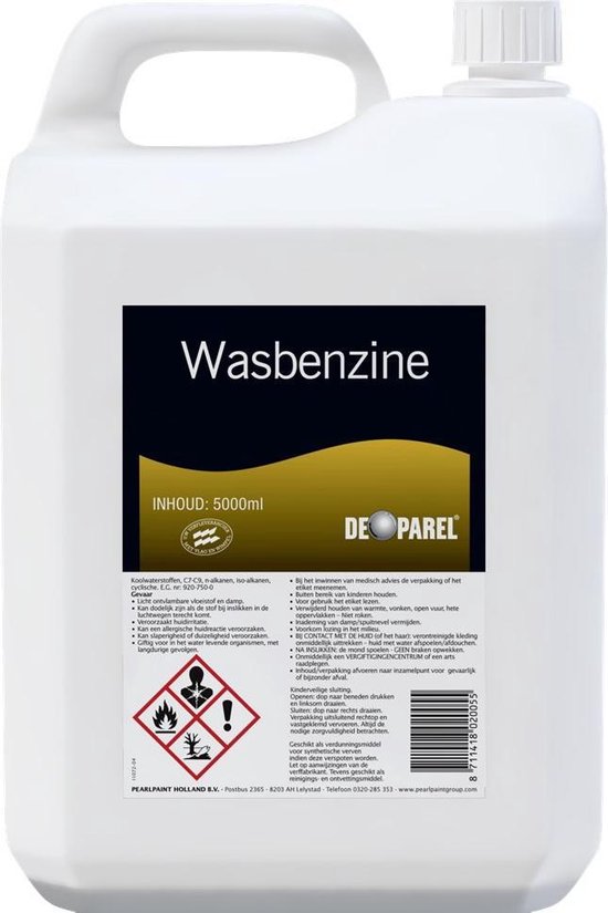 Wasbenzine 5 ltr | bol.com