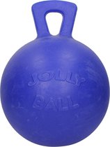 Jolly Pets Jolly Ball - Ø 25 cm – Paarden speelbal Geurloos - Ter vermaak in de stal en in het weiland - Bijtbestendig - Donkerblauw