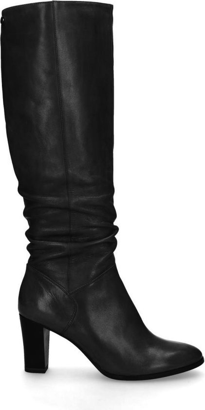 | No Stress Dames Zwarte hoge laarzen met hak Zwarte hoge laarzen met hak Dames | MANFIELD | Hoge