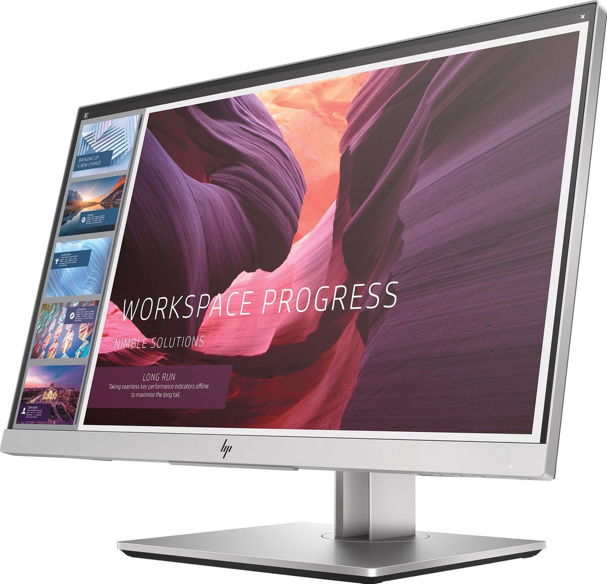 HP EliteDisplay E223d Full HD Flat monitor - 54,6 cm (21.5-inch)