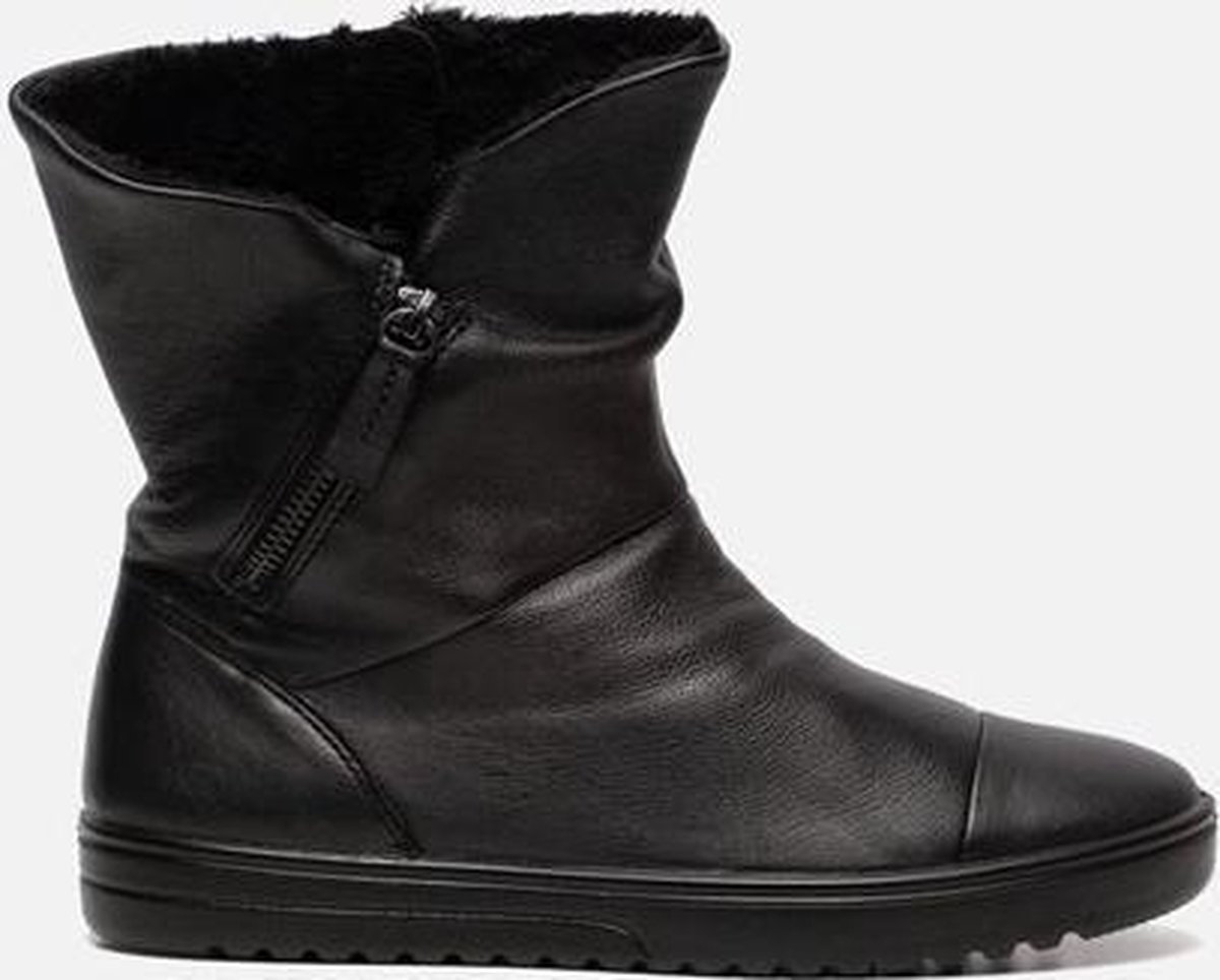 ECCO Dames Enkellaarzen - Zwart - Maat 37 | bol.com