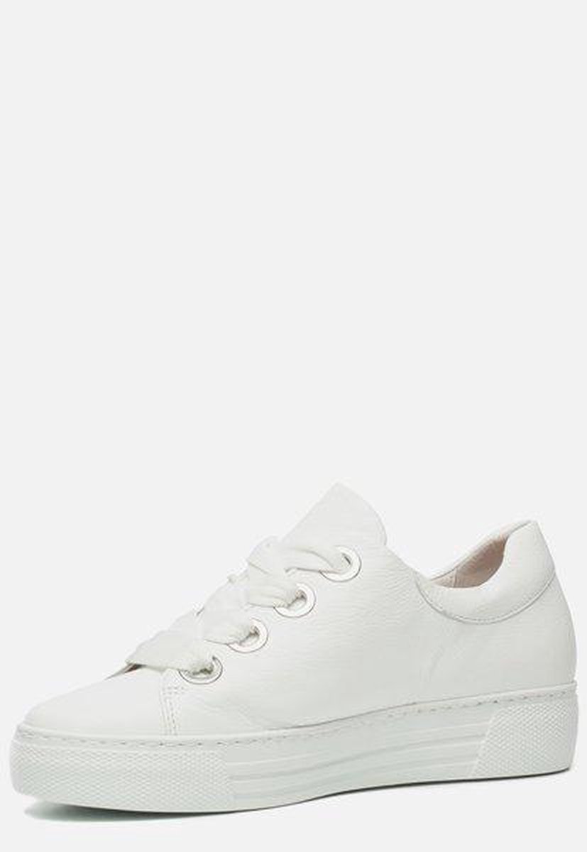 Gabor Vrouwen Sneakers - 26.464 - Wit - Maat 37 1/2 | bol.com
