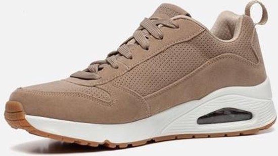 Skechers Uno Stand On Air sneakers taupe - Maat 43 | bol.com