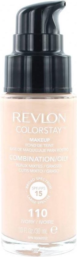 Revlon Colorstay Foundation With Pump - 110 Ivory (Oily Skin)