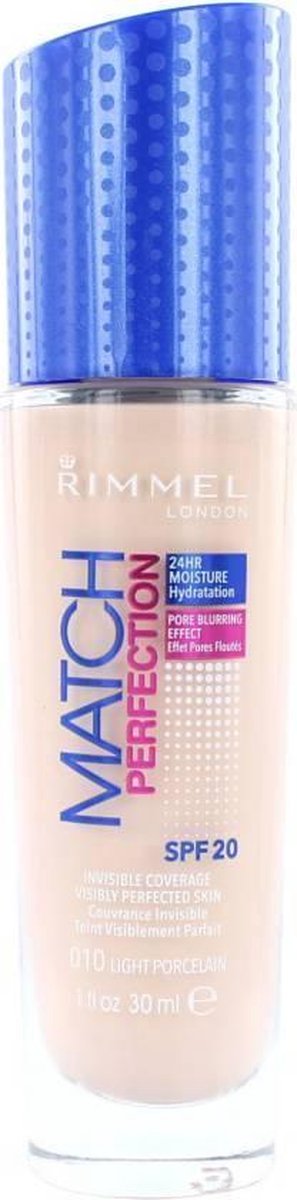 Rimmel Match Perfection Foundation - 010 Light Porcelain