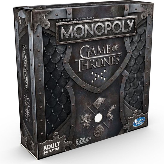 levenslang Continent gevangenis Monopoly Game Of Thrones -Bordspel (ENG) | Games | bol.com