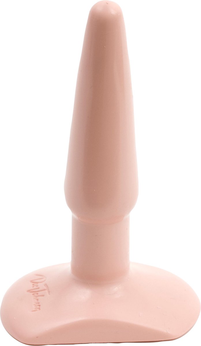 Goedkoopste Doc Johnson - Buttplug - beigeig - Small - Ø 25 mm