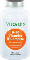 VitOrtho B-50 Vitamine B-complex  - 100 vcaps