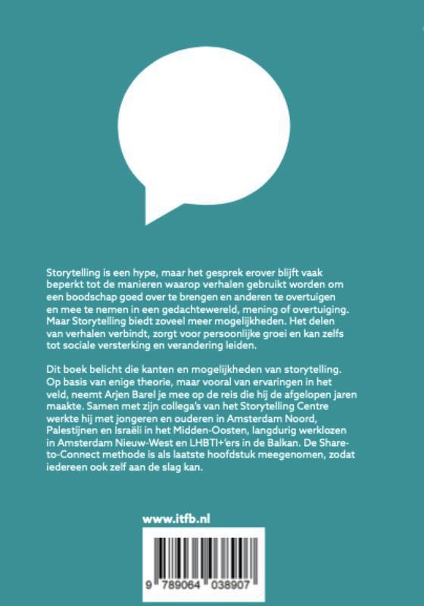 Storytelling en de wereld - back cover