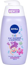 Nivea - 2 In 1 Shower Shampoo - Baby Shower Gel And Shampoo 2 In 1 With The Aroma Of Forest Fruits