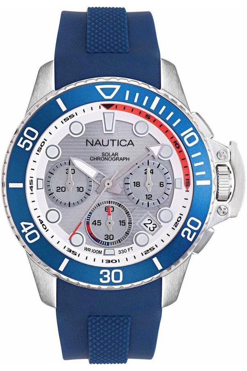 Nautica Bayside horloge op zonne-energie NAPBSC905