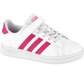 adidas Kinderen Witte Grand Court klittenband - Maat 29