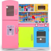 Kinderspeelkeuken 80x30x85 cm MDF meerkleurig