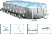 Intex Prism Frame Zwembadset ovaal 610x305x122 cm 26798GN