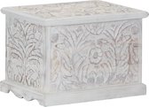 Opbergkist 58x40x40 cm massief acaciahout