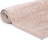 Vloerkleed shaggy hoogpolig 140x200 cm oudroze