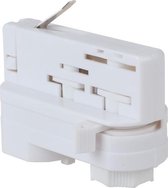 Spanningsrail Connector Hanglamp - Facto - 3 Fase - Wit - BES LED