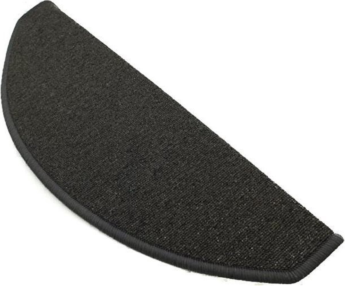 Elite Trapmatten - 15 stuks - Helsinki Donker Grijs - 62x19x3,5 - halve maantjes