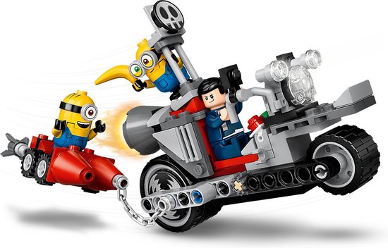 LEGO Minions Enerverende Motorachtervolging - 75549