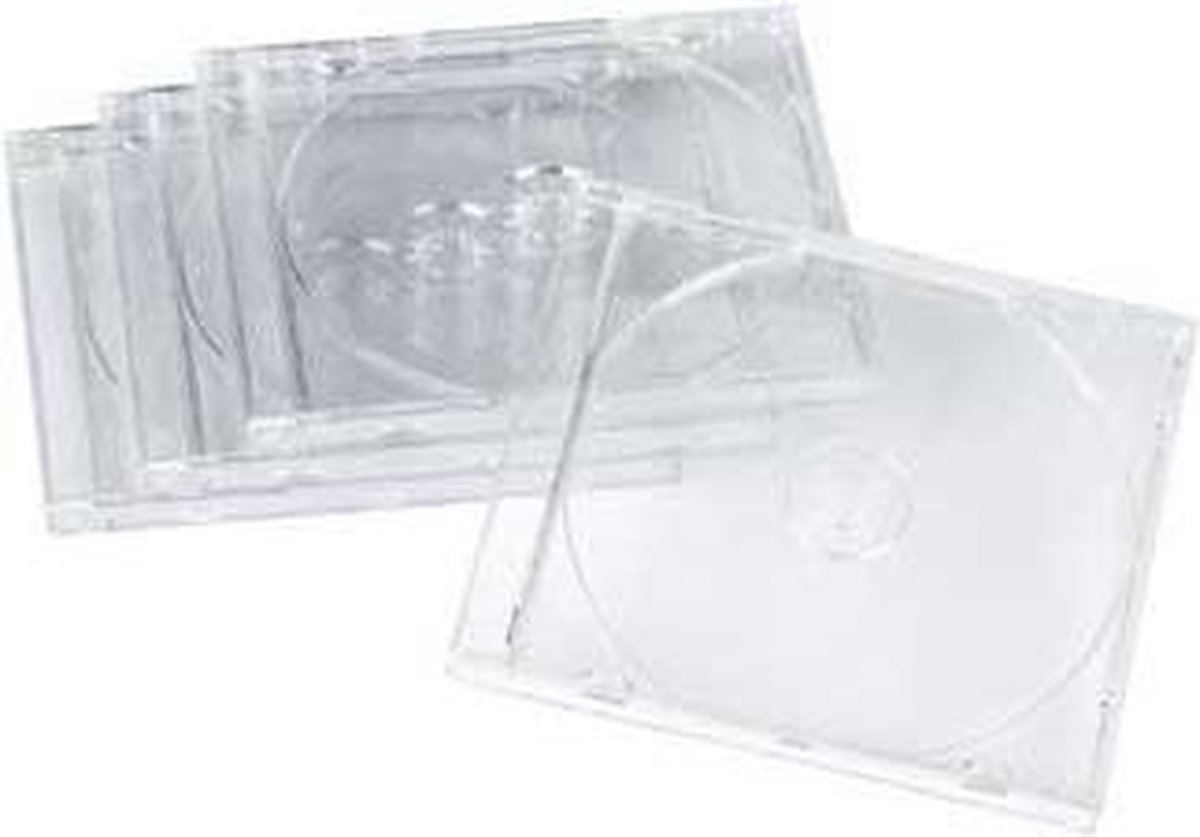 Hama CD jewel case transparant 50 stuks