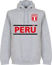 Peru Team Hooded Sweater - Grijs - XL