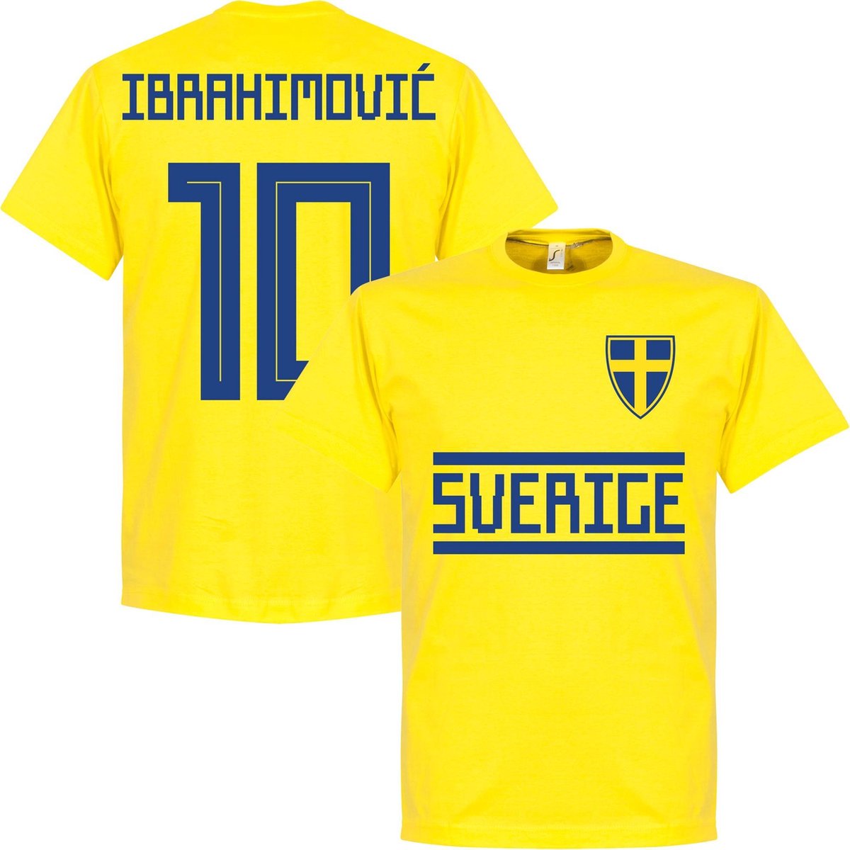 Zweden Ibrahimovic 10 Team T-Shirt - S