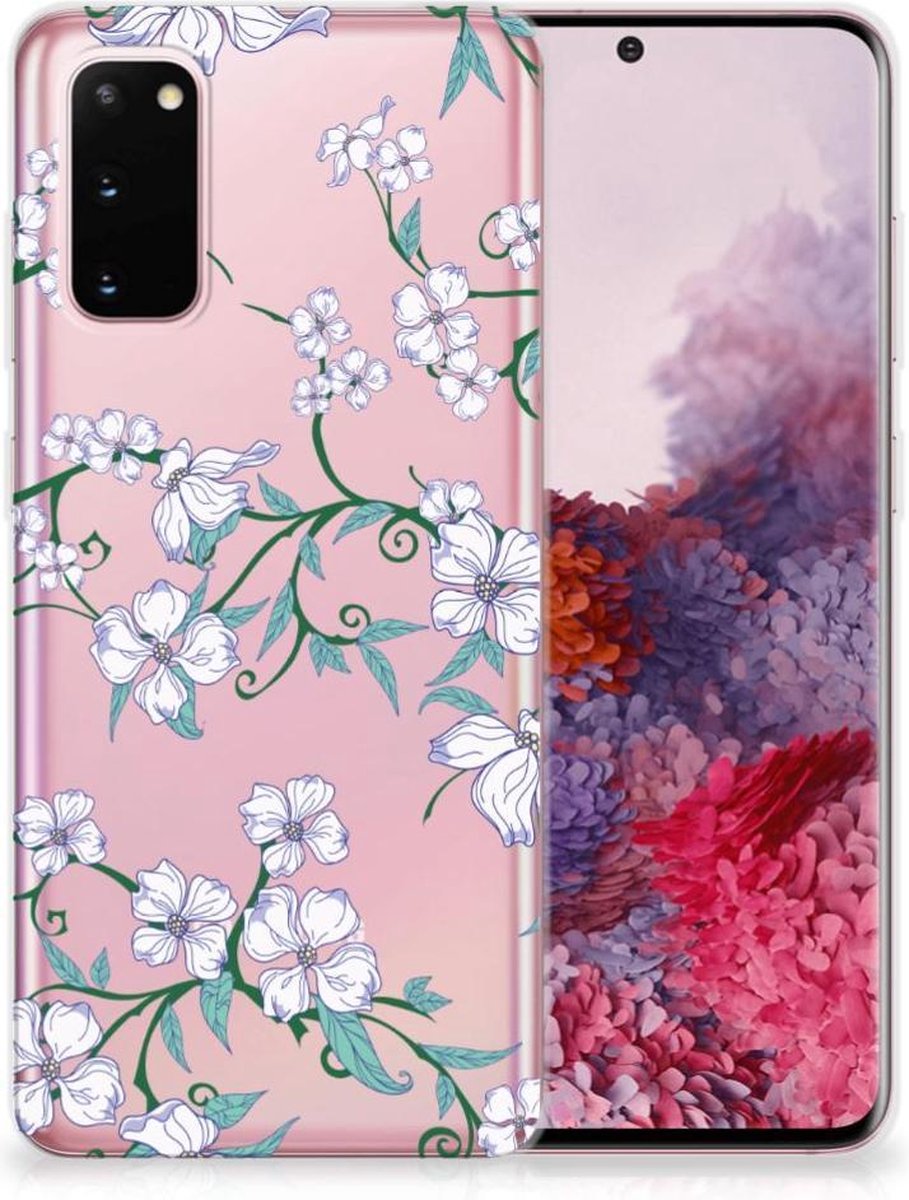 Samsung Galaxy S20 Uniek TPU Case Blossom White