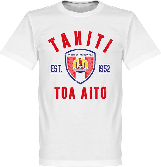Tahiti Established T-Shirt - Wit  - S
