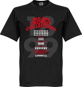 AC Milan Trophy Collection T-Shirt - Zwart - XXL