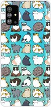 Softcase hoes - Samsung Galaxy S20 Plus - Katten